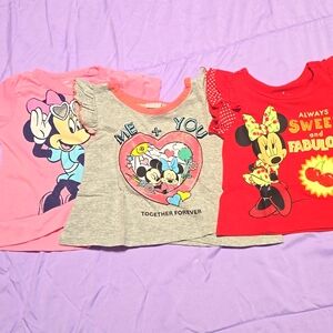 Baby minnie mouse t-shirts